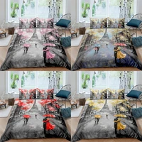 comforter cover set the view of the city bedding set printed duvet cover twin full queen king size quilt cover home textile