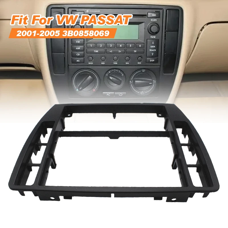 

3B0 858 069 Car Console Frames Dash Center Console Trim Bezel Panel Decorative Frame Radio Face Frame Fit For VW PASSAT B5