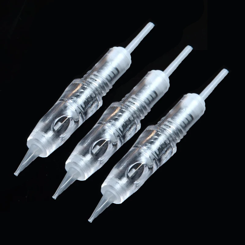 

20pcs Cartridge Tattoo Needles Disposable Sterilized Permanent Makeup Cartridge Needles Tips for Eyebrow Lip Agulha Easy Click