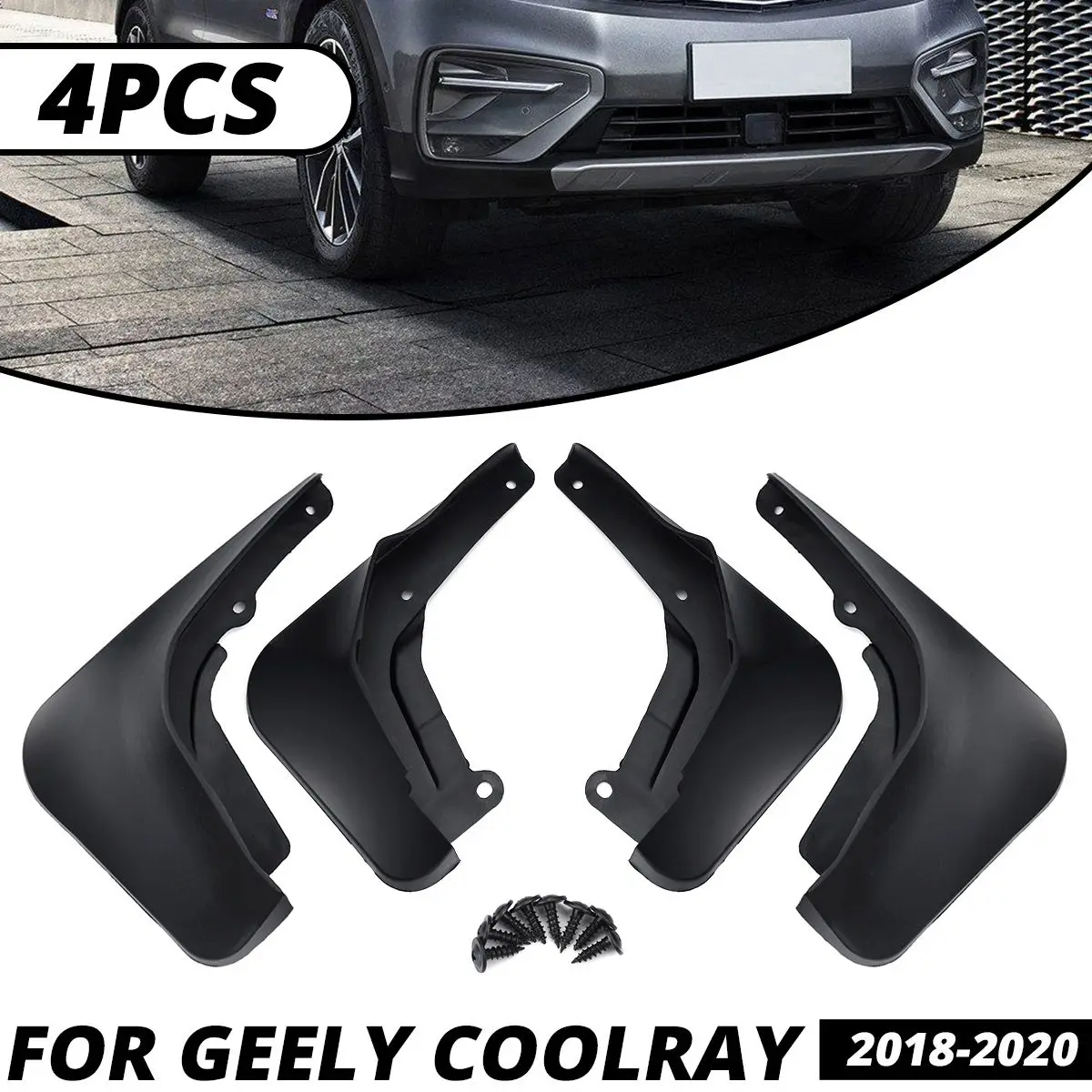 

Брызговики для Geely Coolray 2018 2019 2020