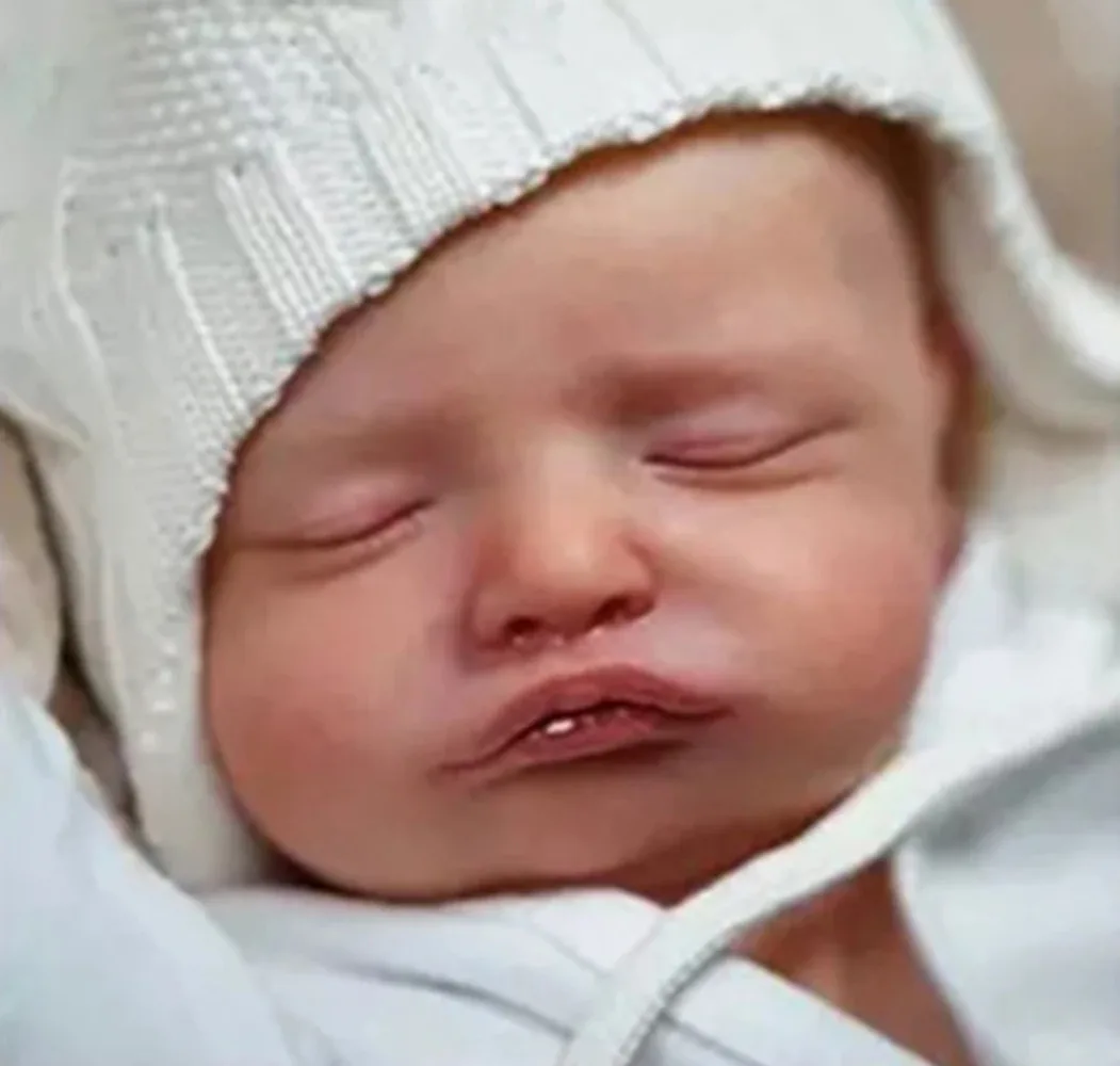 Кукла реборн 20 дюймов комплект для новорожденных спящий малыш Неокрашенная