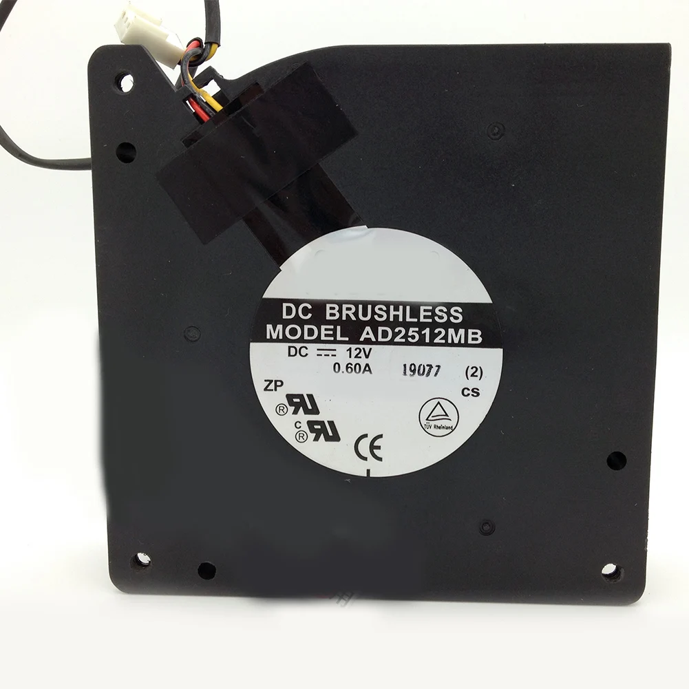 

For ADDA AD2512MB 12030 12V 0.6A Turbo Centrifugal Fan Blower 3pin 120*120*32mm