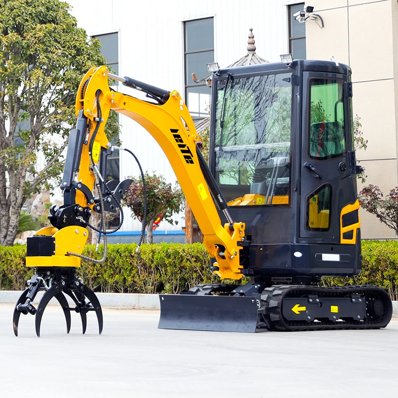 Agricultural Machinery Excavator Manufacturer EPA/CE LT1018 Mini Excavator 1.8t Small Digger 1800kg Hydraulic Crawler Excavator