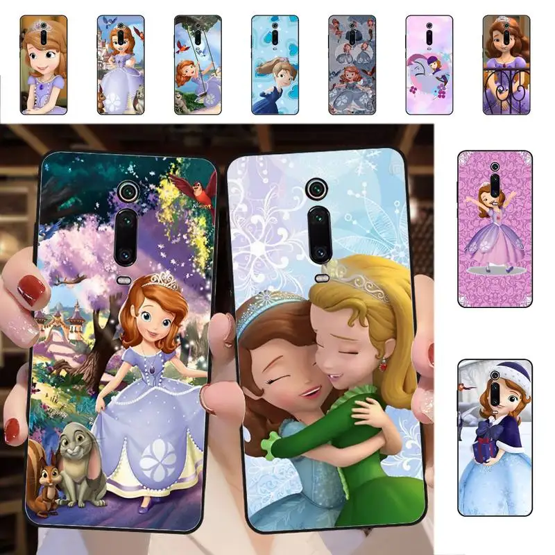 

Disney Princess Sofia the First Phone Case for Redmi 5 6 7 8 9 A 5plus K20 4X S2 GO 6 K30 pro