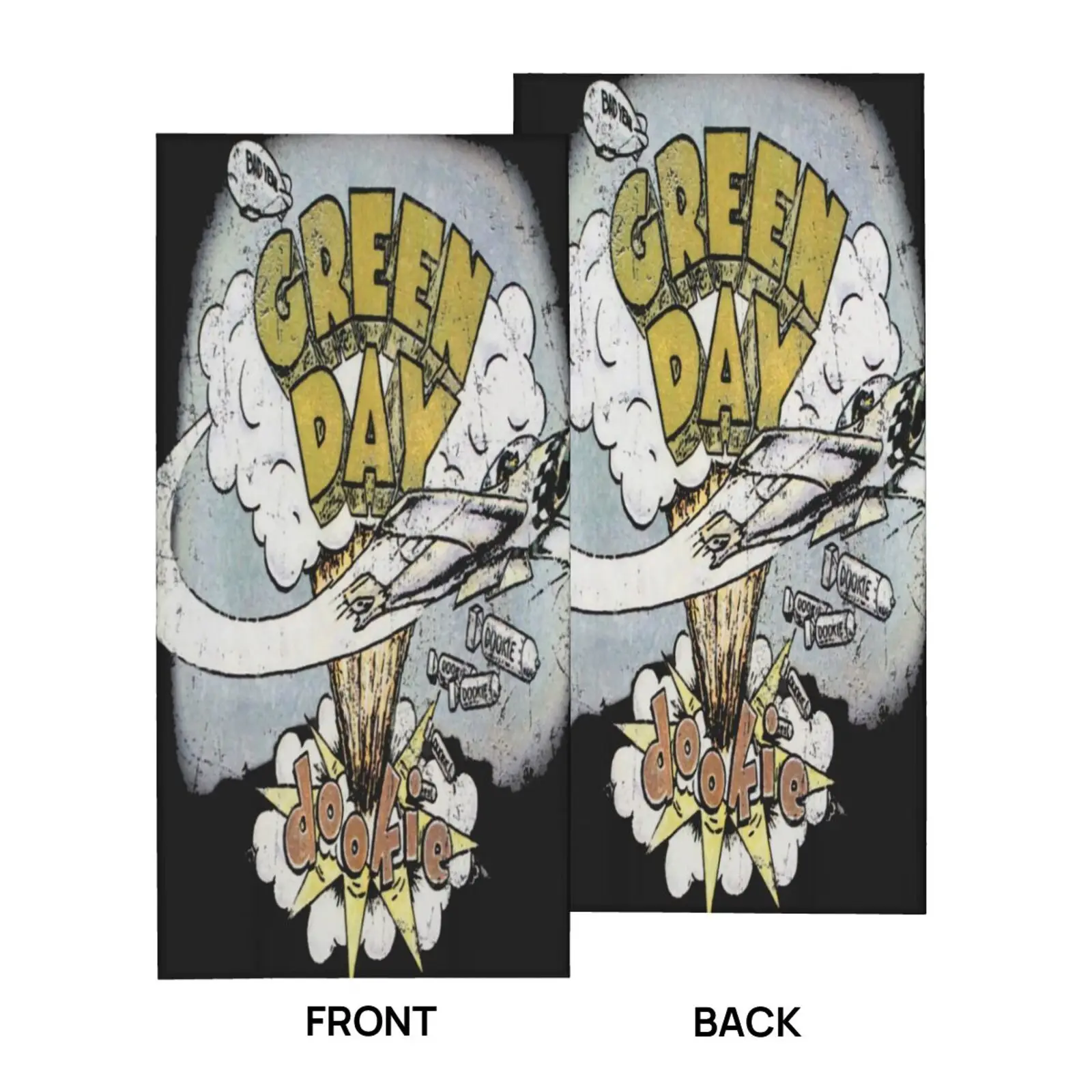 Зеленая винтажная Балаклава Dookie и официальная Мужская бандана зимняя