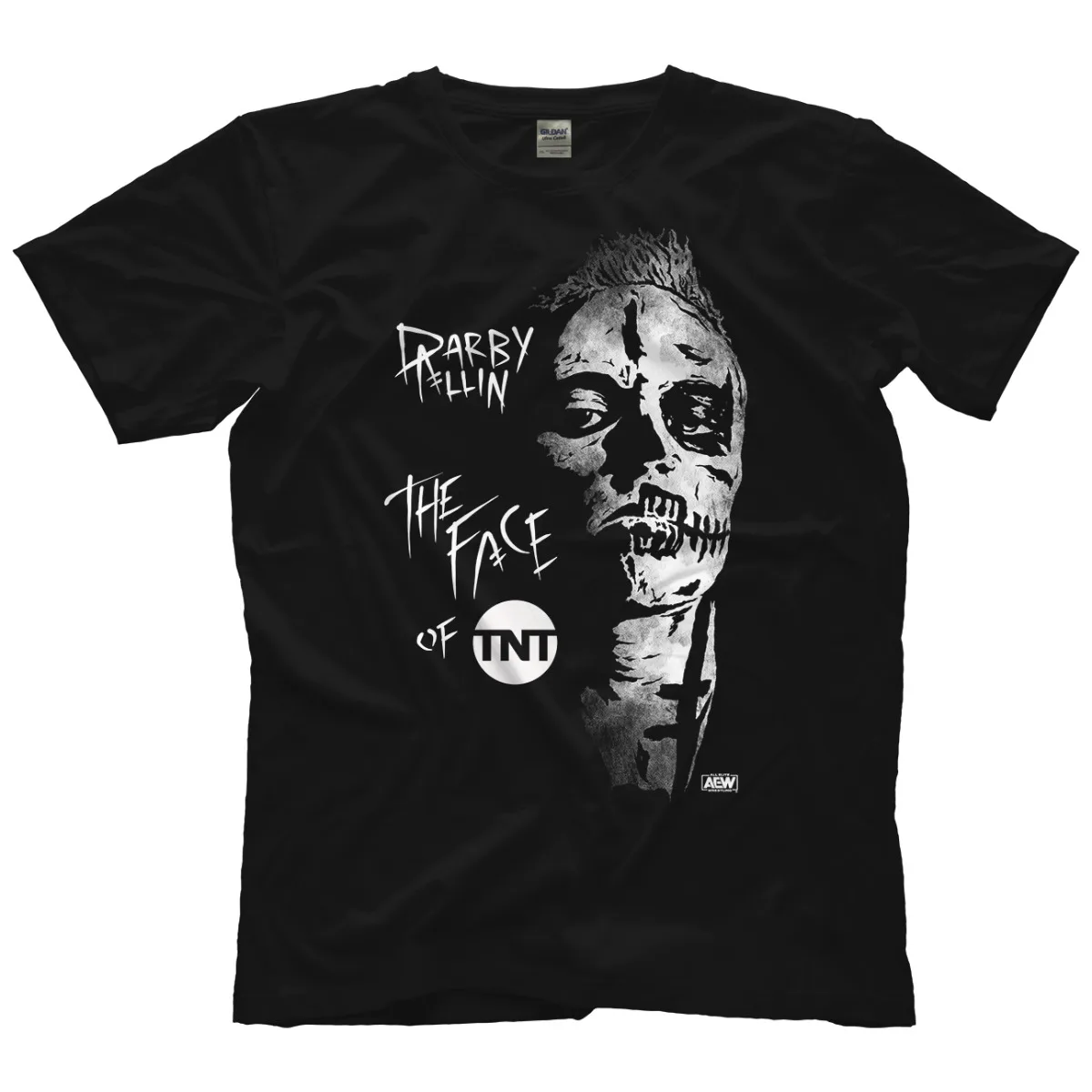 Darby Allin — официальная футболка The Face of TNT AEW