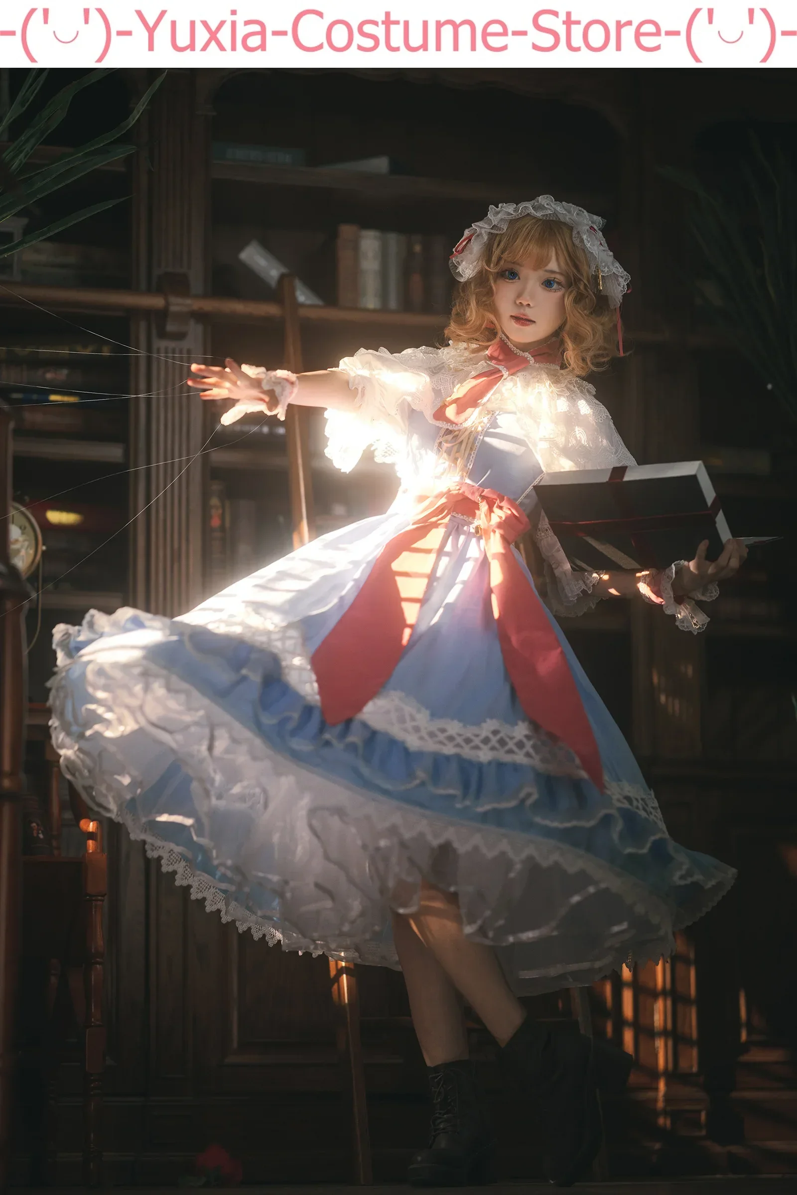 Платье для косплея Touhou Project Alice костюм униформа одежда ролевых игр