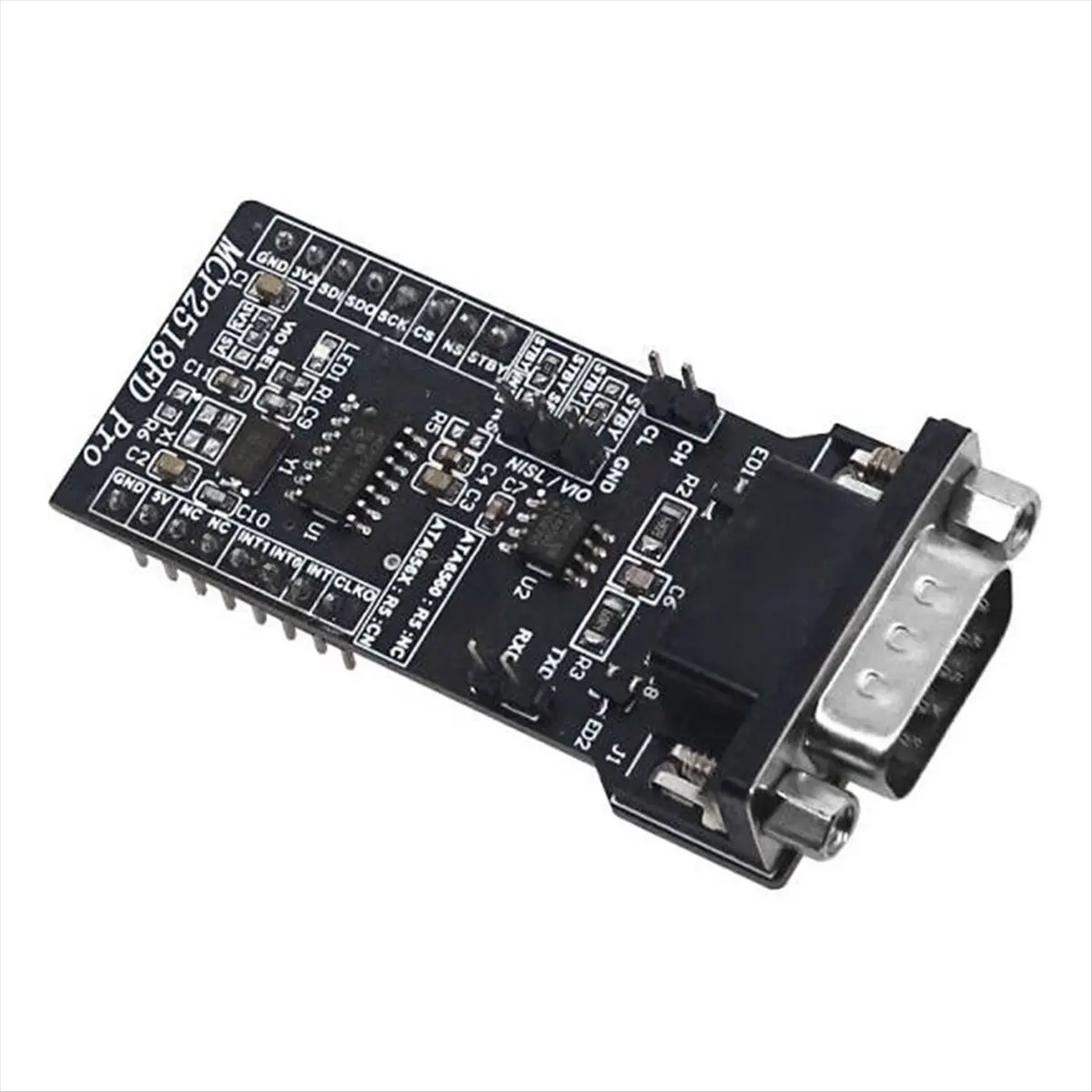Фото Модуль A14M SPI-CANFD, модуль MCP2518FD, трансивер ATA6560, модуль шины CAN, модуль контроллера Super MCP2515 №2