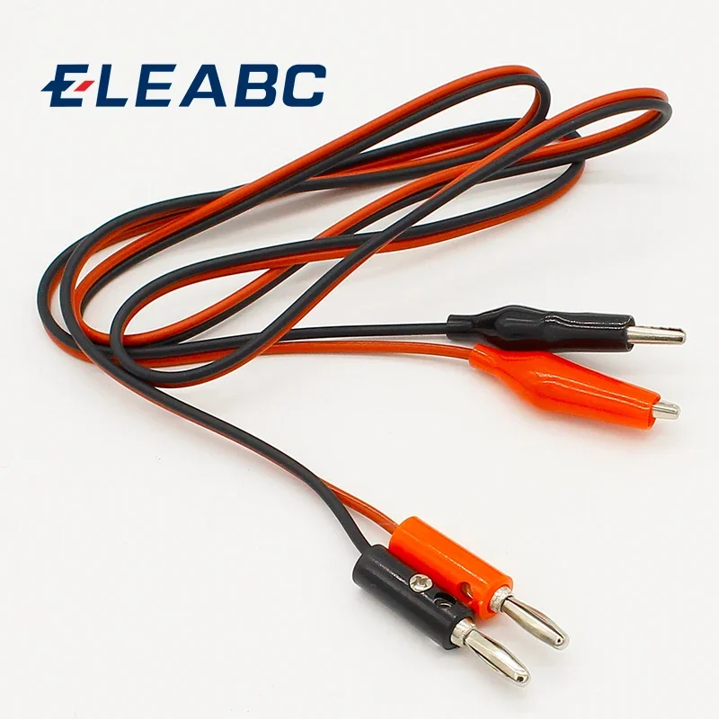 

ELEABC 4 мм изолированные зажимы крокодил для зонда