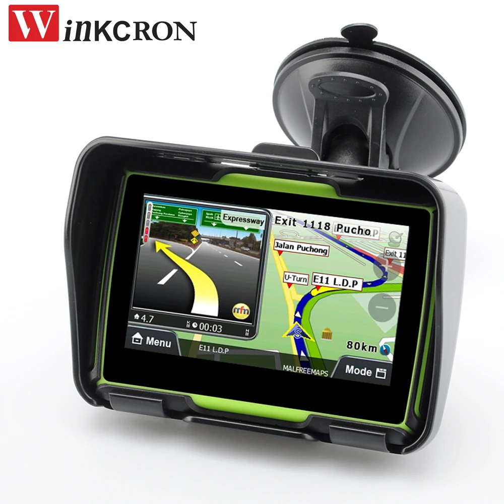 

Автомобильный и мотоциклетный GPS-навигатор 2022 дюйма сенсорный экран IPX7 водонепроницаемый Bluetooth FM AVIN Встроенный 8 Гб Бесплатная установка ка...
