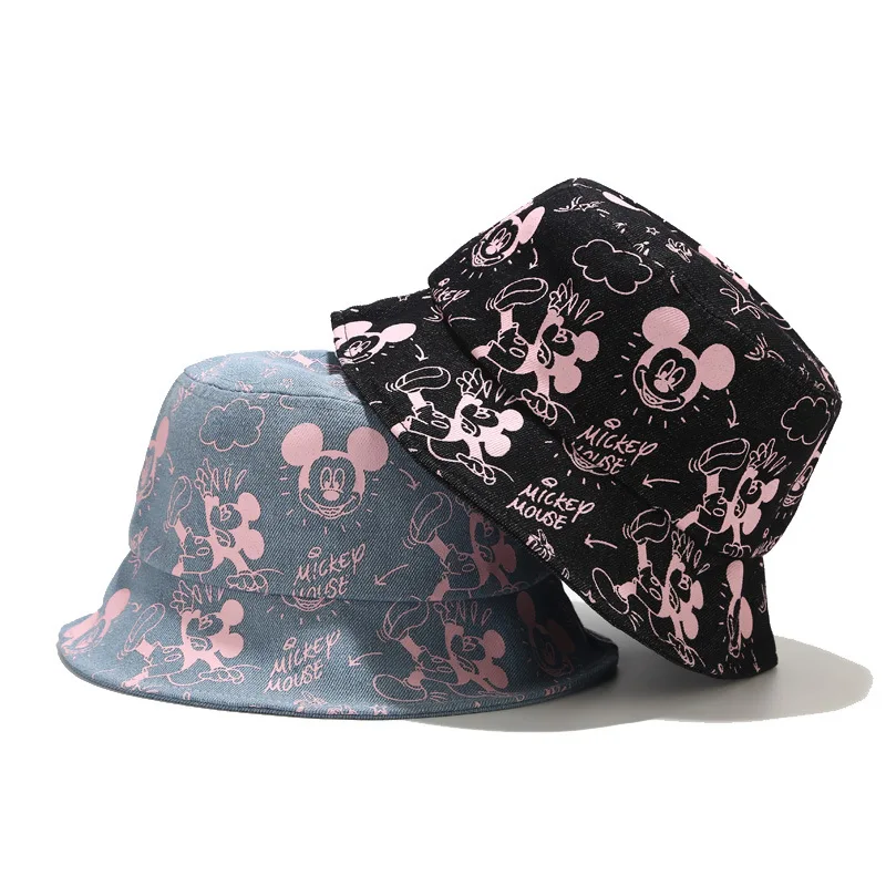 Панама для взрослых с Микки Маусом мультяшный головной убор мужчин и женщин