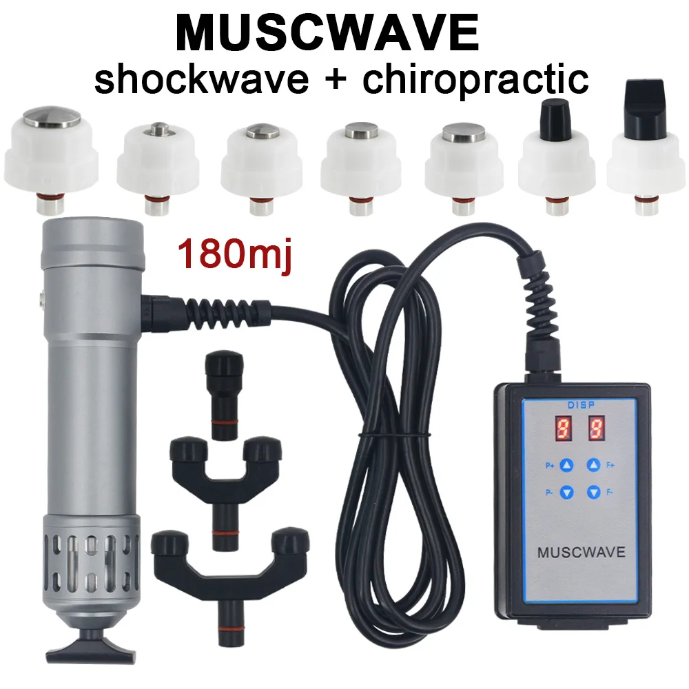 Машинка для ударно-волновой терапии инструмент 2 в 1 хиропрактика