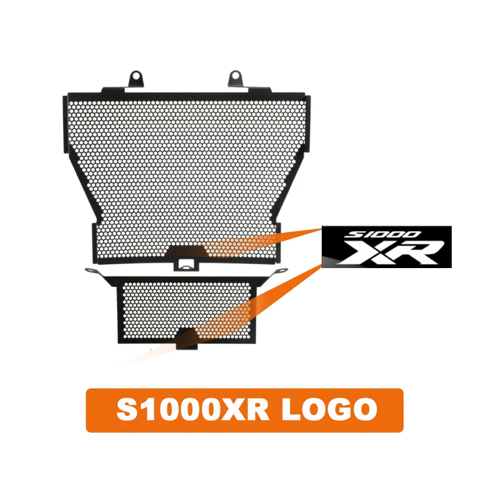

Для S1000RR 2010-2018 мотоциклетная решетка радиатора, защитная крышка, защита радиатора для BMW S1000R 2013-2020 S1000XR 2015-2019