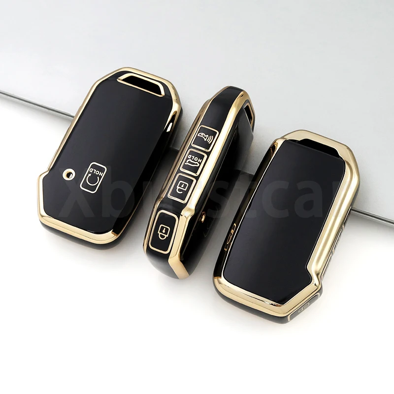 

5 кнопочный Чехол-брелок для Kia Seltos Sportage Sorento Cerato KX5 Niro Forte K3 K5 Opatima Soul Telluride ТПУ автомобильный чехол