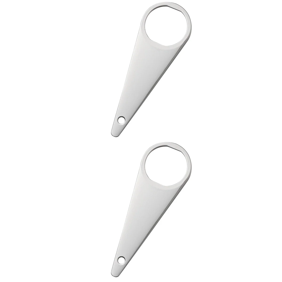 

2pcs Party Beer Opener Metal Bottle Opener Bottle Soda Beverage Bottle Opener