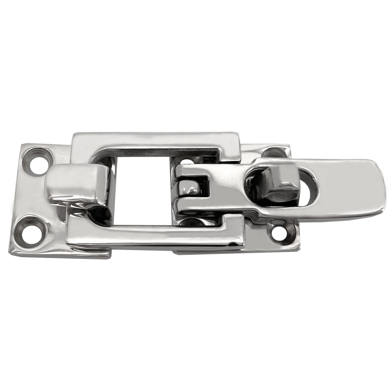 

Shipboard stainless steel square buckle cabinet door, hatch hinge, yacht storage cabinet door, fastener hardware