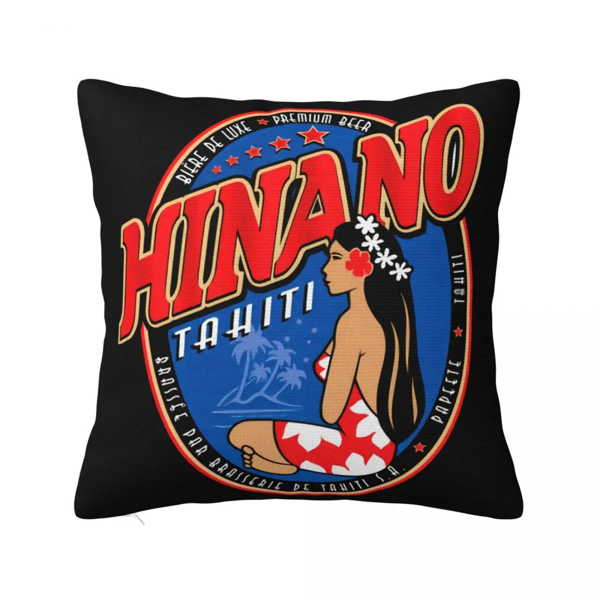 Мужчины Hinano Tahiti Женщины Теплые Молодежь Уличный Стиль Новейший Oversize Вечеринка