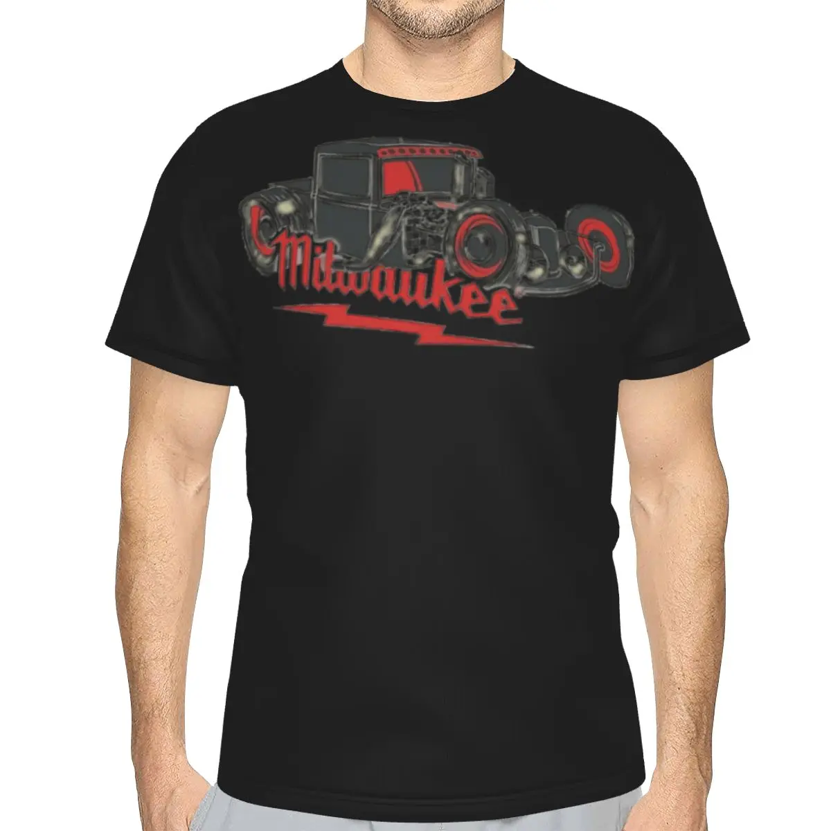 

Milwaukees Tools Tools T-shirt Creative Men's T Shirt Print R258 Nerd Tops Tees European Size