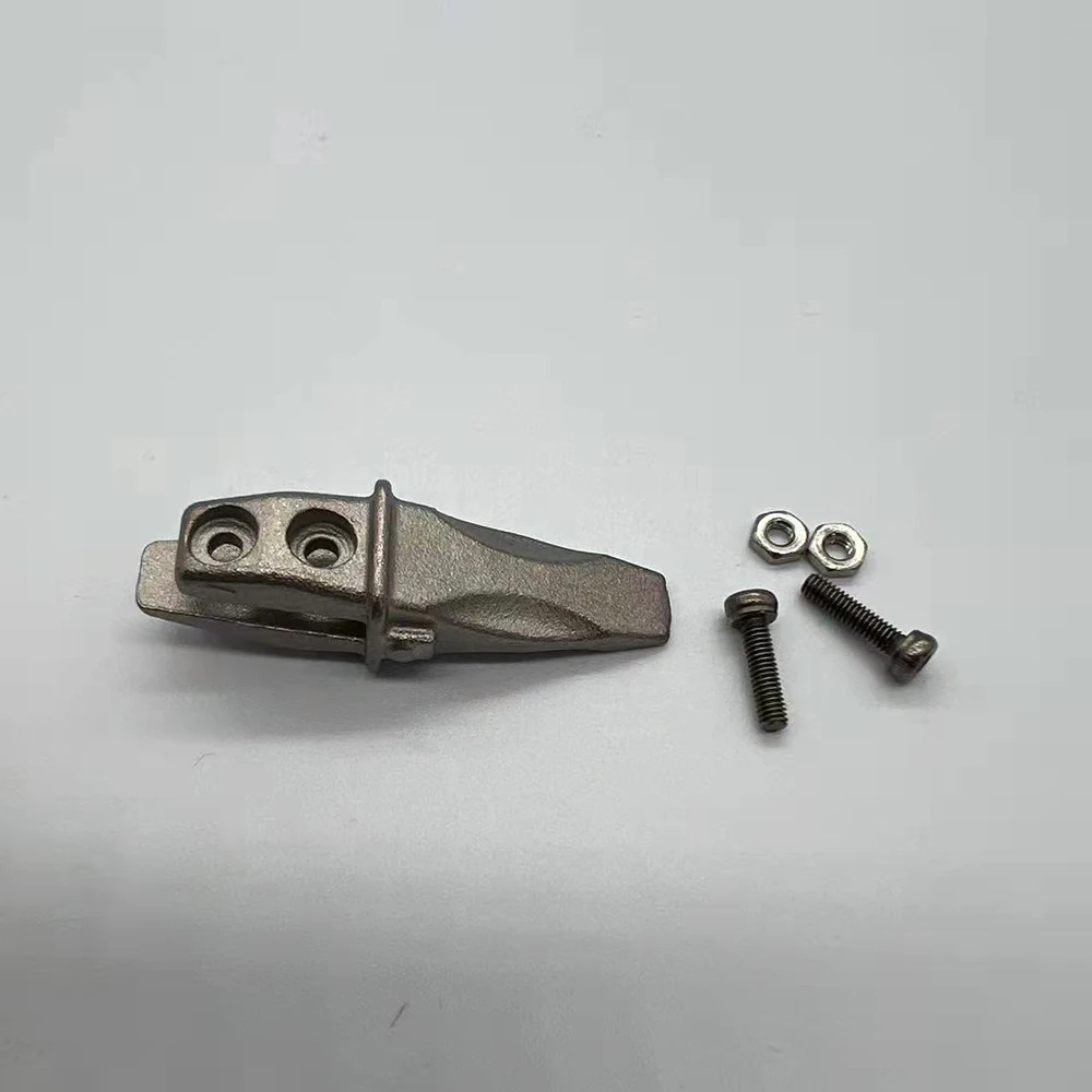 Metalowe zęby łyżki do 1/14 945 Toucan RC Hobby Sterowanie radiowe Koparka hydrauliczna Radio Digger Truck Część TH21423