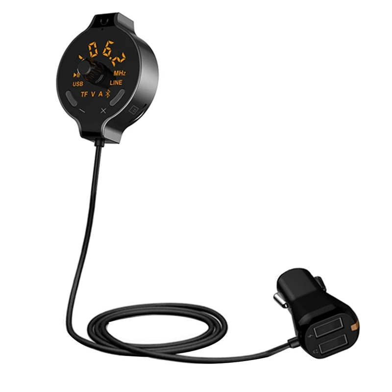 

Автомобильный беспроводной FM-трансмиттер с Bluetooth и mp3-плеером