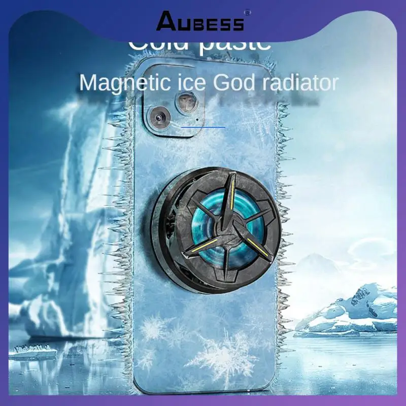

Phone Heat Sink Small Size 155g Mobile Phone Cooling Not Hurt The Machine Ultra-low Noise Phone Cooling Artifact Radiator Safe