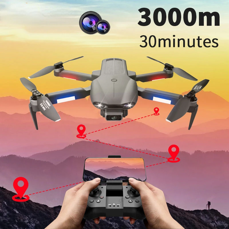 

2023 NEW GPS Drone 6K Dual HD Camera Professional Aerial Photography Brushless Motor Foldable Quadcopter RC Distance 2000M