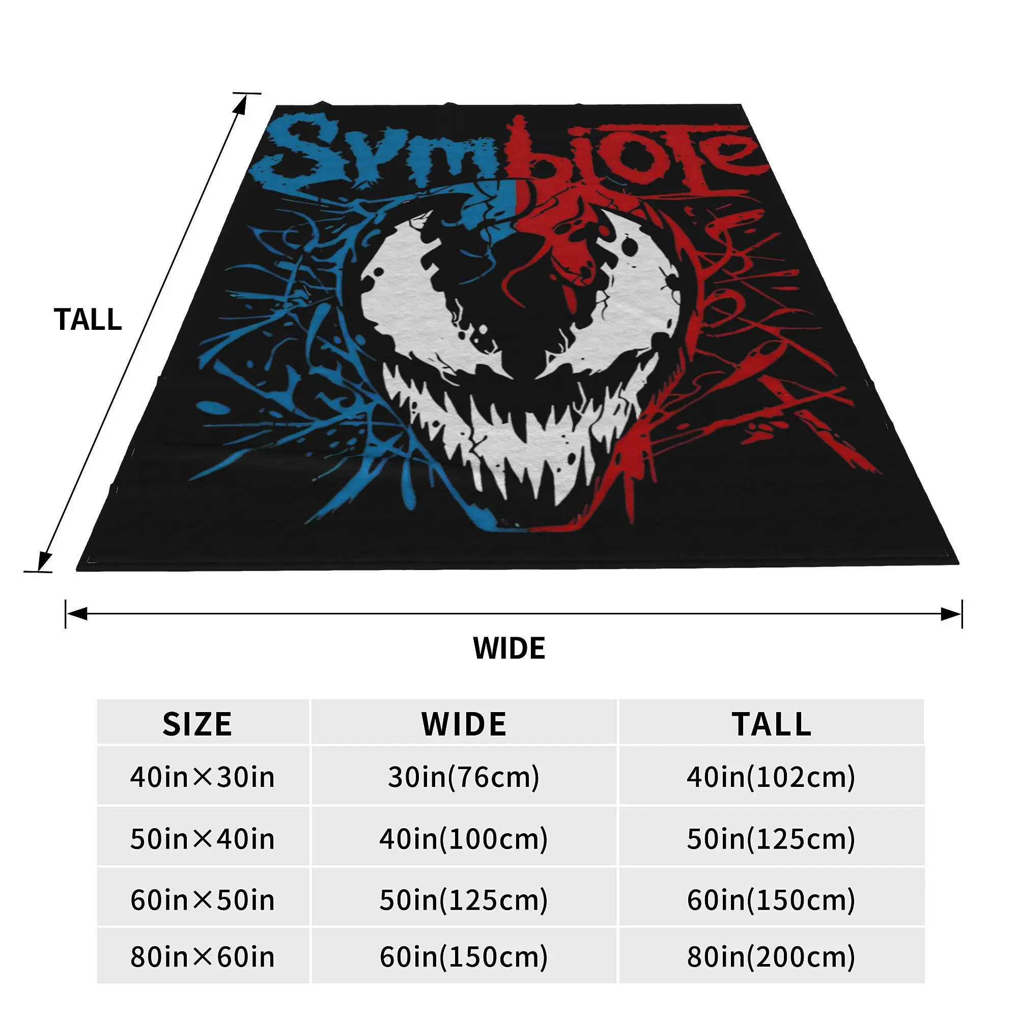 Подарки одеяло Carnage Venom фланелевые одеяла постельные принадлежности украшение