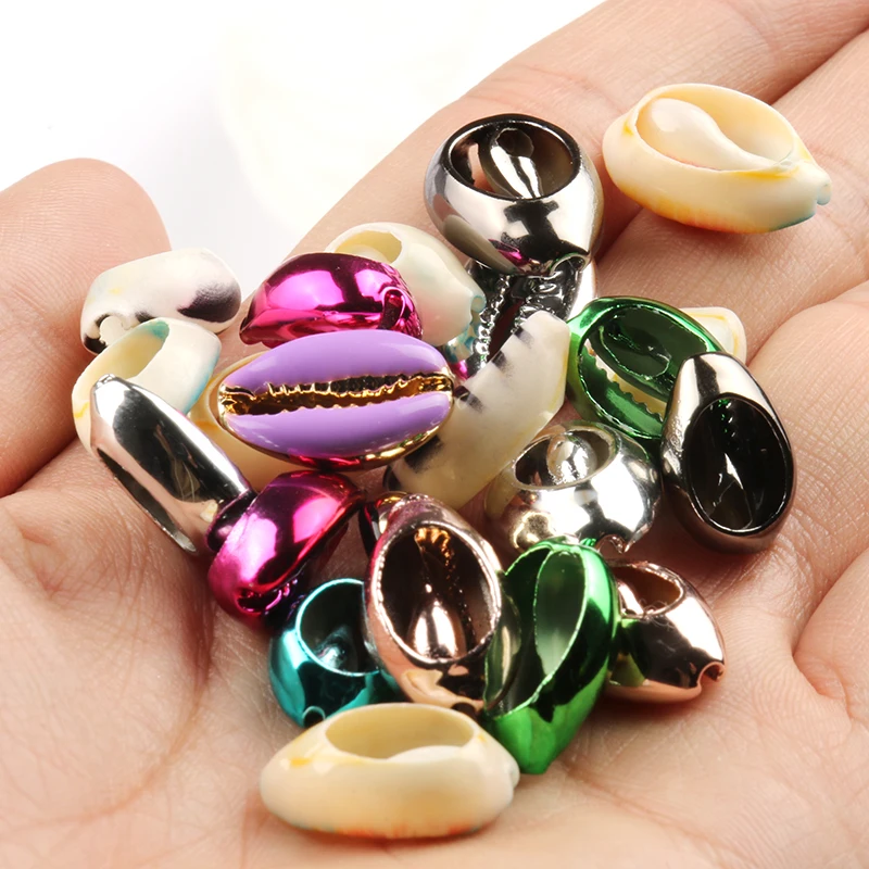 Бусины в виде ракушек овальные ракушки стиле бохо 17-20 мм 10 шт./лот бусины для