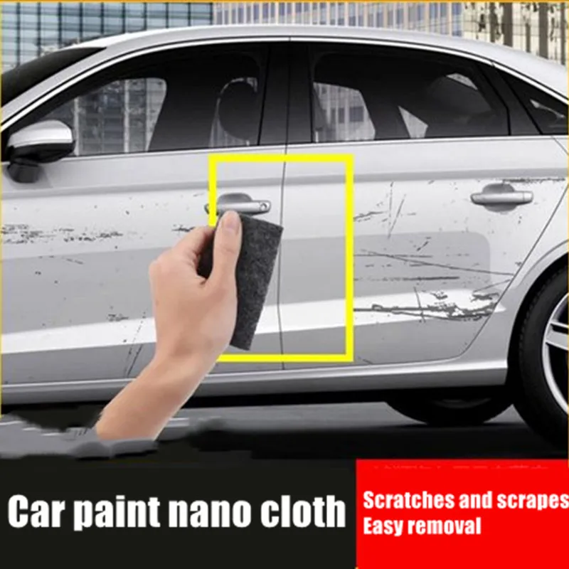 

Magic Rag Fix Clear Car Scratch Repair Cloth Nano Meterial for Car Light Paint Scratches Remover Scuffs on Surface Repair Rag