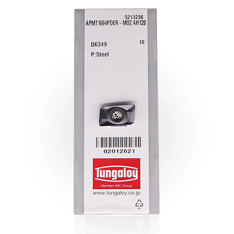 10 шт. Tungaloy оригинальный APMT APMT1135 APMT1135PDER APMT1604PDER M02 AH120 AH725 токарный станок с ЧПУ