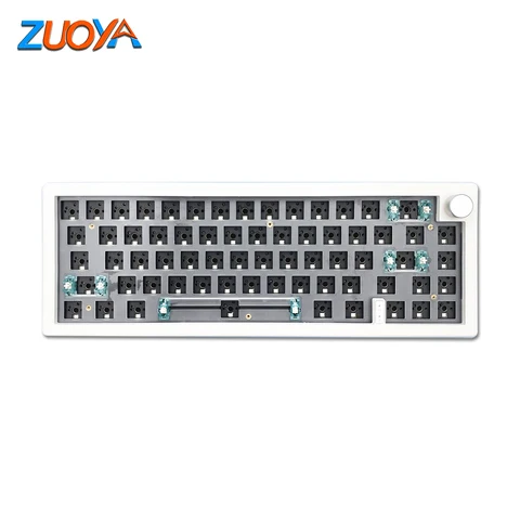 Механическая клавиатура ZUOYA GMK67 с подсветкой, Bluetooth 2,4G, 3 режима