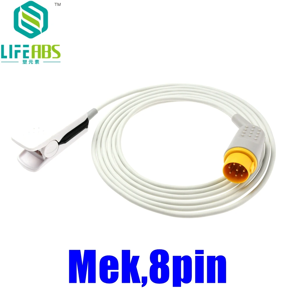 Взрослый для Mek 8-контактный монитор пациента зажим пальцев взрослых ушей