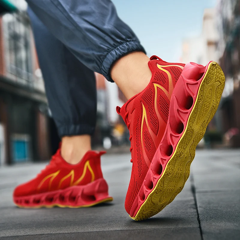 

Sneakers Sport Sohes Tenis Running Comfy Cheap Man Sports Cushioned Sneakers For Men Slip On Tennis Number 6 Number 3 Harajuku