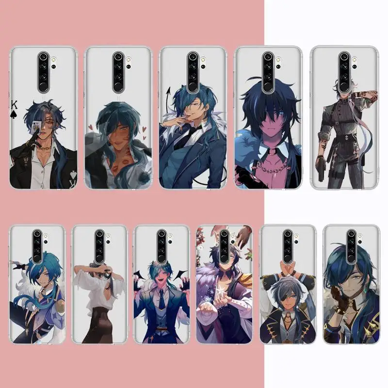 

Genshin Impact Kaeya Phone Case for Samsung S20 S10 lite S21 plus for Redmi Note8 9pro for Huawei P20 Clear Case