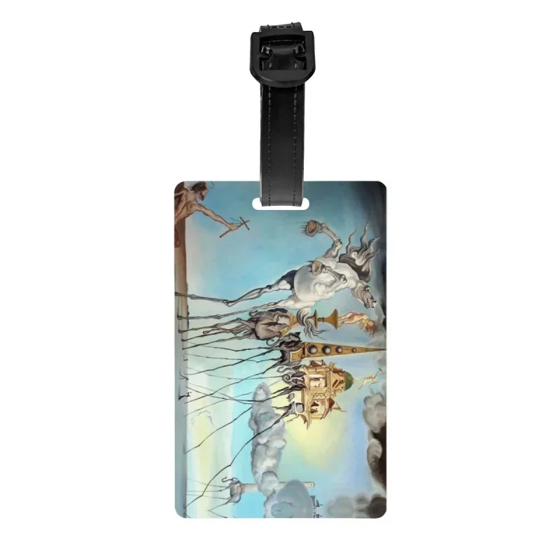 

The Temptation Of Святого Энтони багажная бирка Сальвадор Дали дорожная сумка чемодан Крышка конфиденциальности ID этикетка