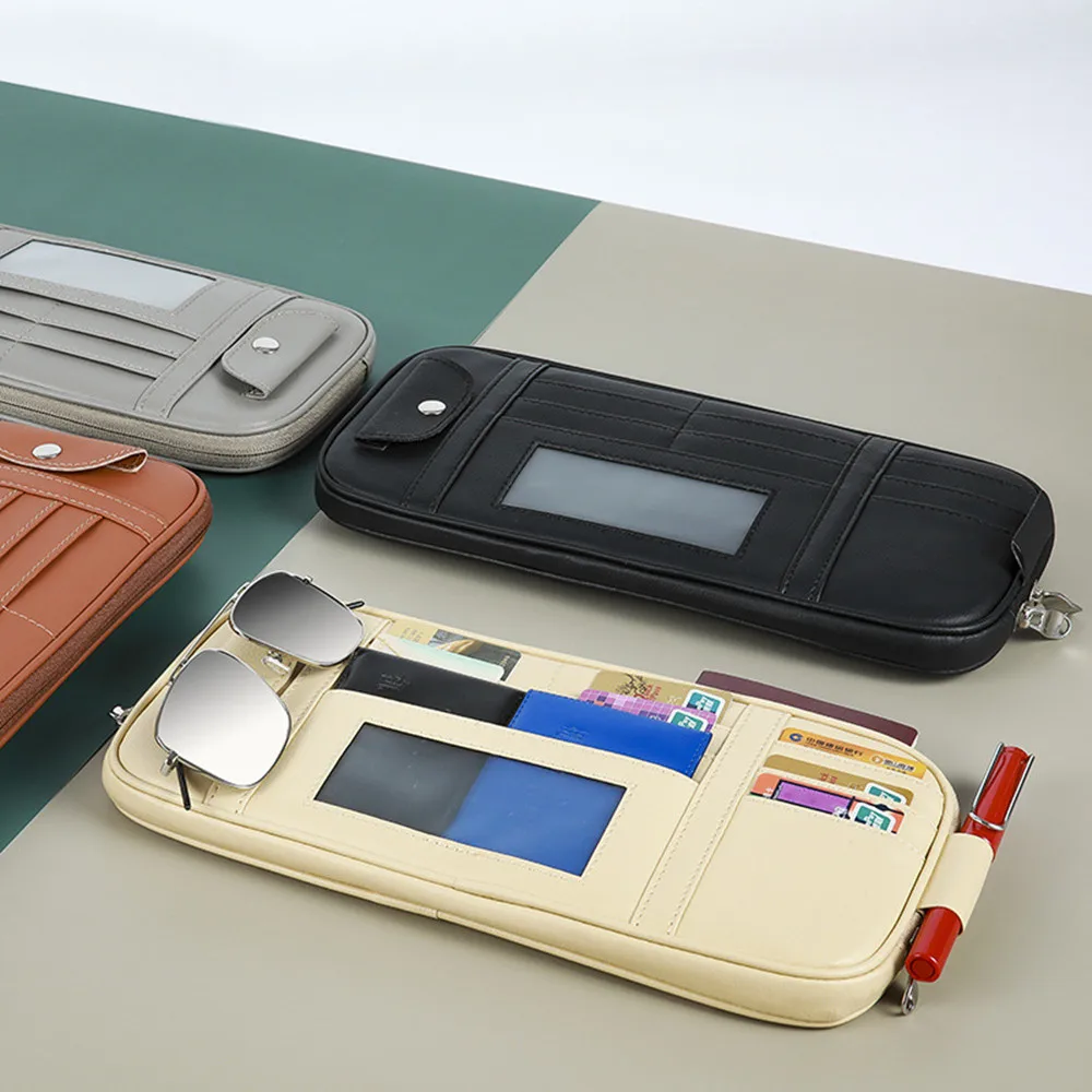 Автомобильный козырек от солнца точечный карман органайзер сумка для хранения