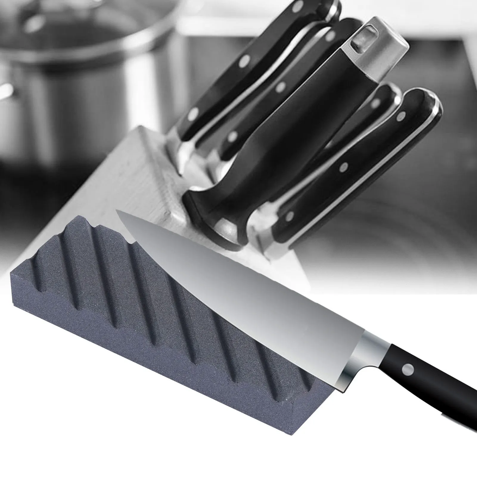 Черный кремниевый Карбид 320 # рифленый камень уплотнительный грубая шлифовальная