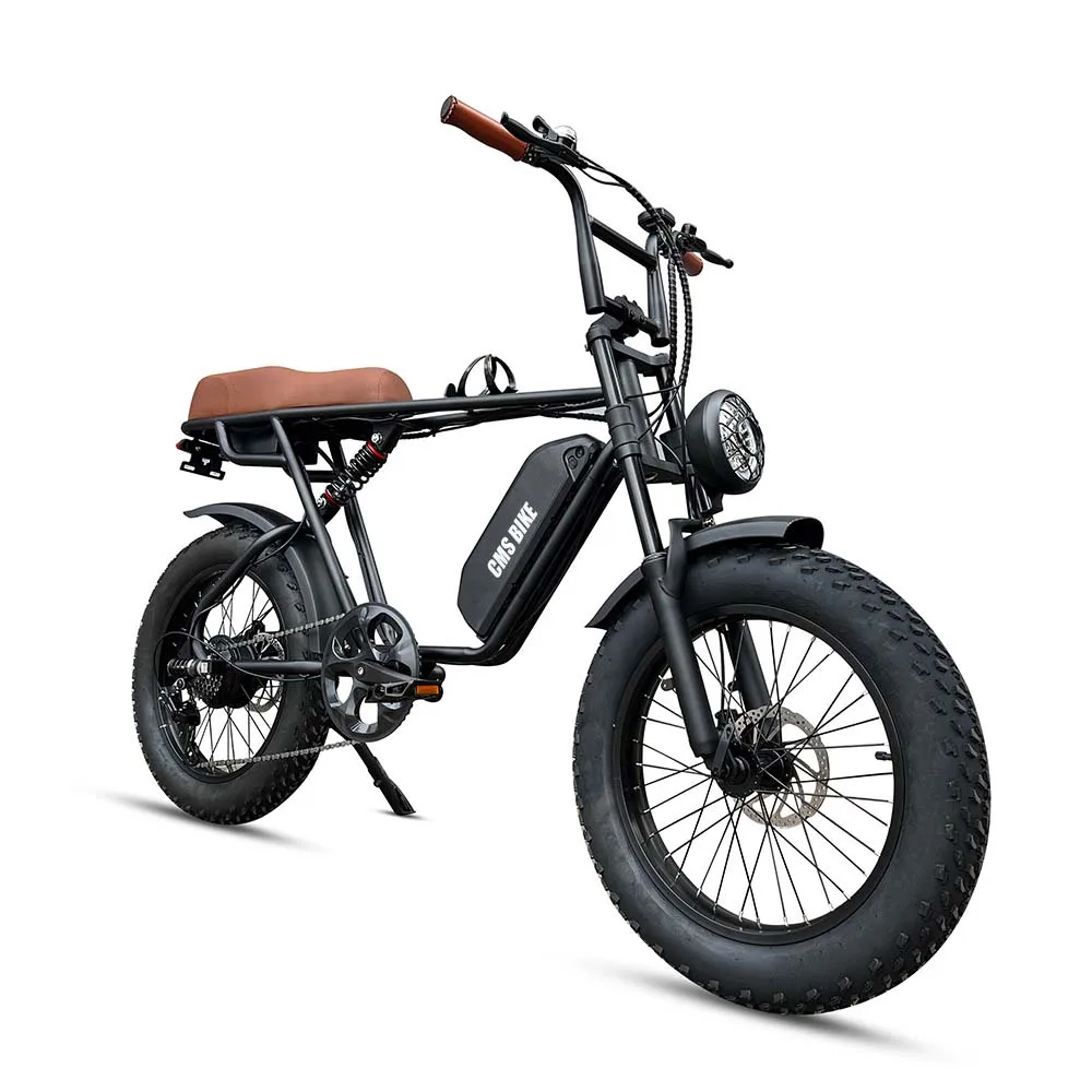 

20 Inches Electric Bicycle 350w 36v 10.4ah High-Carbon Steel the Snow Beach Off-Road Moped High Battery Life LED Light