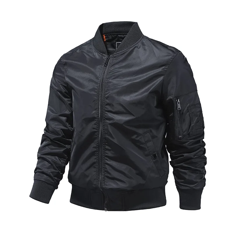 

Jacket Men's Slim Bomber Jacket Autumn Winter Men Outerwear Thick coat