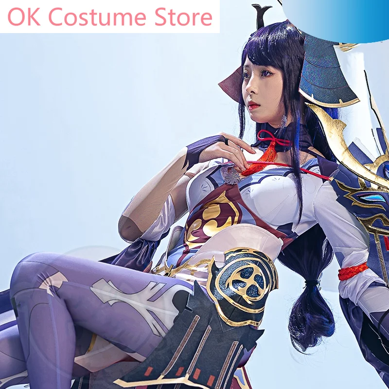 Игровой костюм для косплея Genshin Impact Raiden Shogun босса No Inazuma Tono с париком