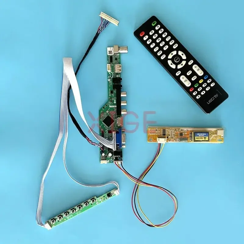 Плата контроллера драйвера подходит для LP150X09-A5 LP150X10-B5K8 30-контактный LVDS 1024*768 ТВ