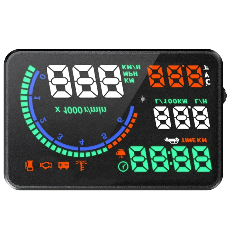 Проектор скорости автомобиля HUD I9 дисплей на лобовое расстояние с индикатором