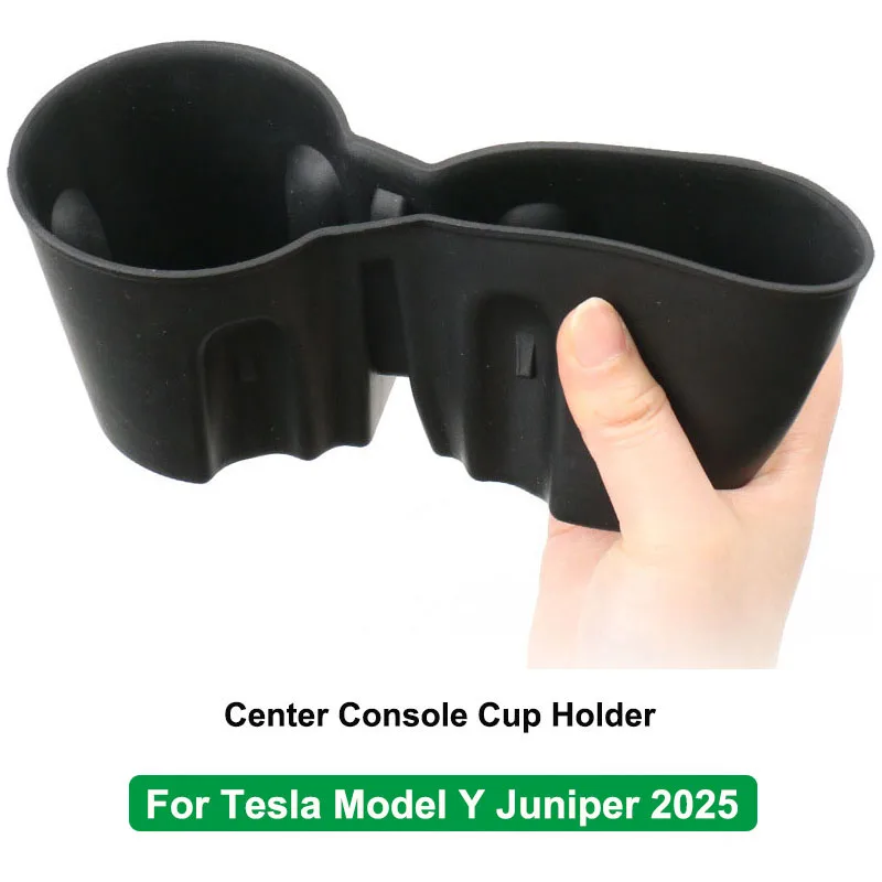 

Tesla New Model Y Juniper 2025 Model 3+ Highland 2024 Подстаканник Вставной Органайзер Ящик Для Хранения Центральной Консоли ...