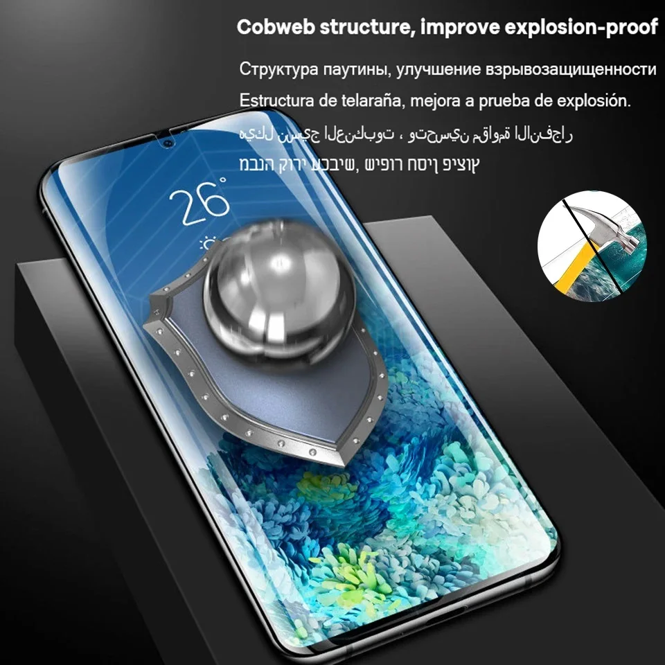 Фото 3 шт. гидрогелевая пленка для Motorola G52 G82 G71S G42 G32 G72 MOTO G8 G7 G6 Plus G9 G8 Play G10 G9 G8 G7 Защитная пленка для экрана питания №4