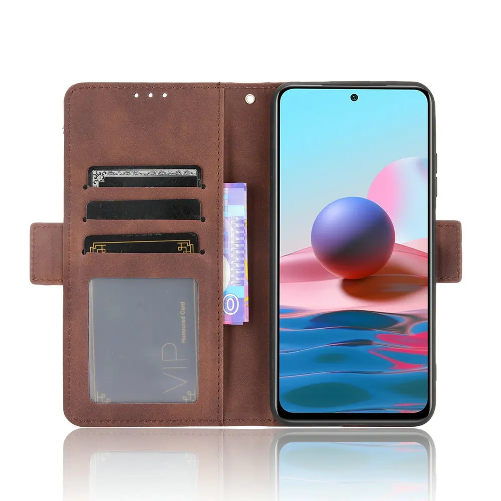 Leather Card Slot Funda for Xiaomi 11T Pro Flip Case Mi 11 Lite 10 T 9 8T 9T 10T 9C NFC Wallet Book Cover Redmi Note 10S 8 Pro