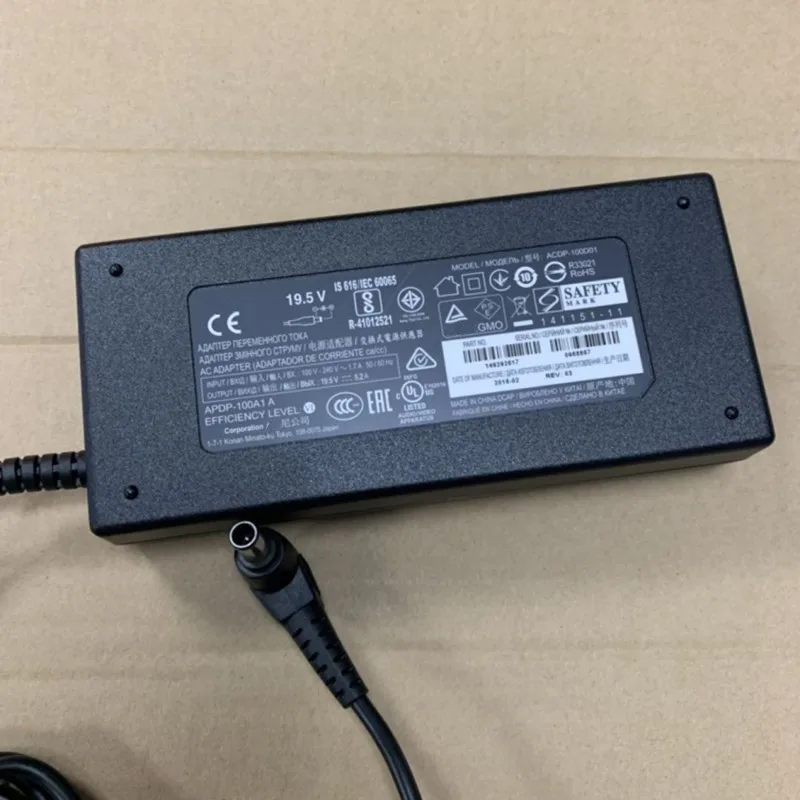Адаптер переменного тока 19 5 В 2 А 100 Вт 6 5*4 4 мм ACDP-100D01 для телевизора SONY KDL 43W800C