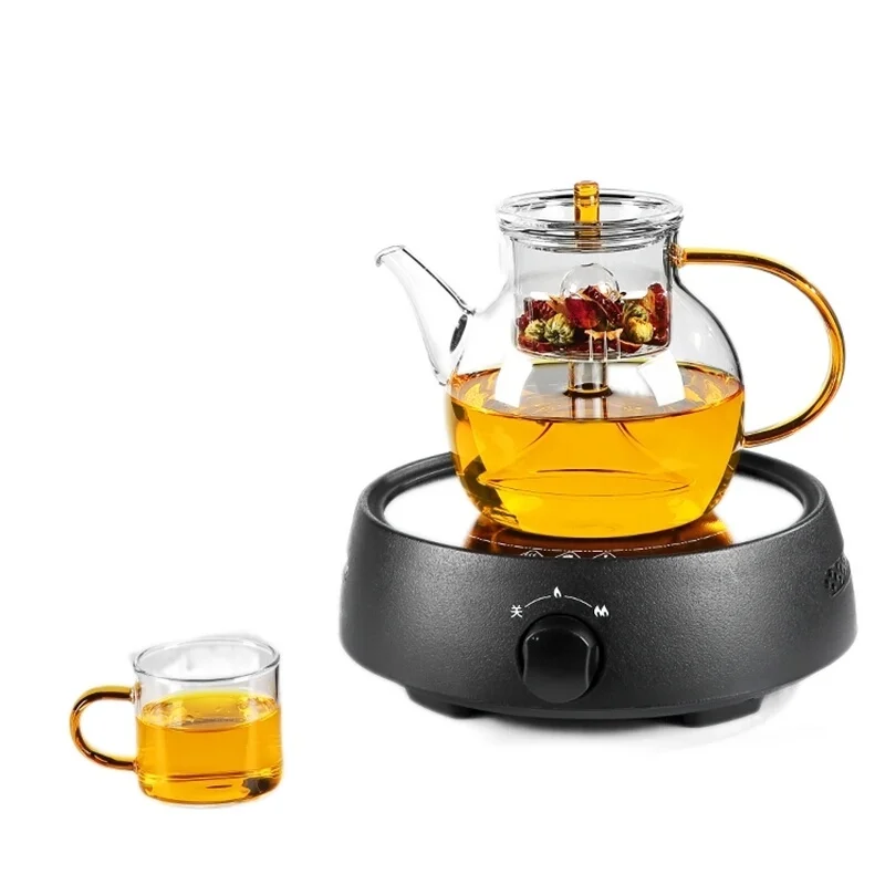 

Health Home Appliance Water Boiler Samovar Kettle Stove Tetera Pot with Set Small Heater on Desk Cooker Warmer Electric Teapot