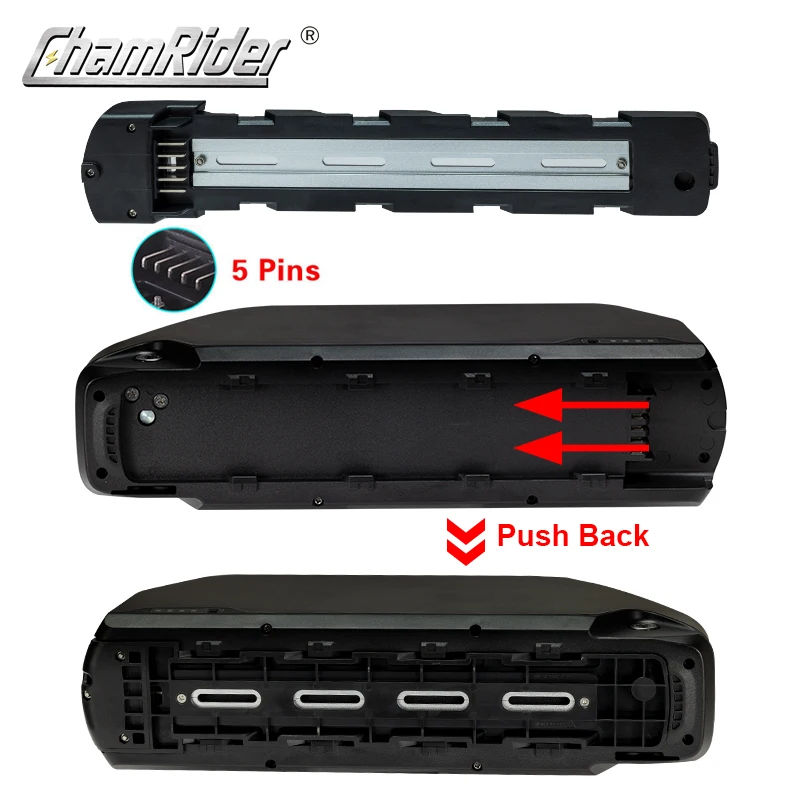 Original 48V36V52V Ebike Battery 48v 20ah Polly DP-9 40A BMS 18650Cells 500W 750W 1000W 1500W Pack Electric Bicycle Lithium Ion