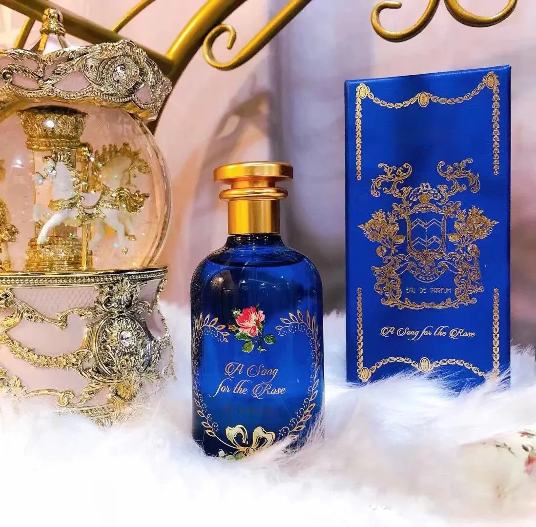 

Top Quality Perfume EAU DE Parfum 100 ML Perfumes For Men Women Long Lasting Smell Fresh SONG FOR THE ROSE Dropshipping