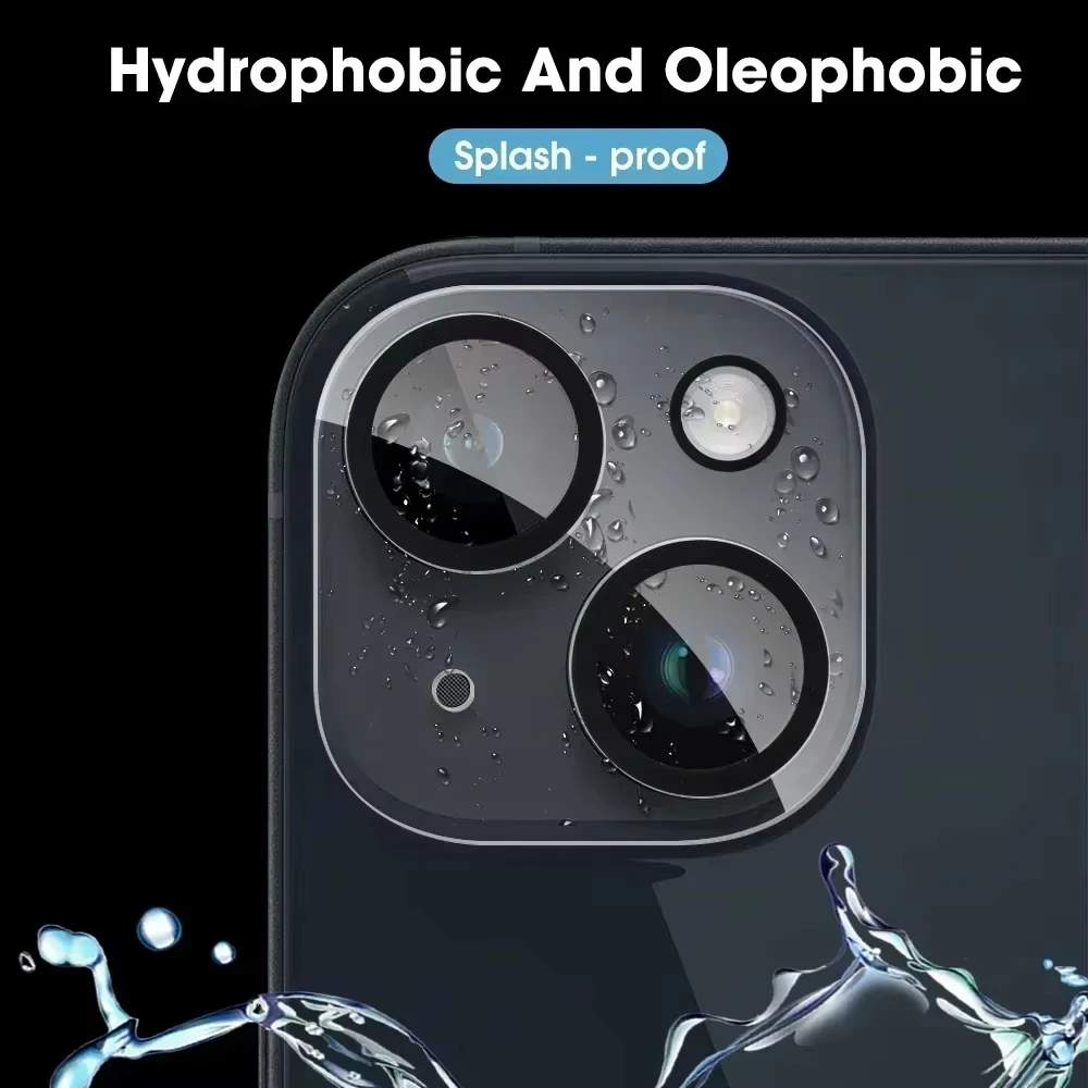Фото 3 шт. Защитная пленка для объектива камеры для iPhone 16 Pro Max Защитное стекло для iPhone 15 14 13 14 Plus 11 12 13 Mini Защитные пленки для объектива №2
